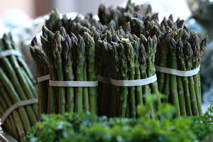 Asparagus by the bunch